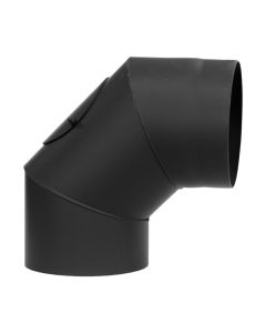 Alkūnė su pravala D130 mm / 90°