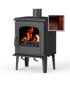 Emaliuota krosnelė DRU 55 CB Majolica Brown