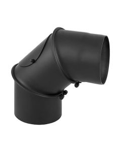 Reguliuojama alkūnė su pravala D-130 mm / 90°