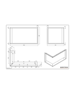 DEFRO HOME INTRA M BL / BP G M30 gilus apdailos rėmelis