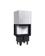 DEFRO HOME INTRA XS BL MINI G židinys su balta pakura
