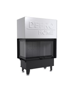 DEFRO HOME INTRA M BL G židinys su juoda pakura