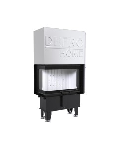 DEFRO HOME INTRA S BL G SLIM židinys su balta pakura