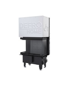 DEFRO HOME INTRA S C G tripusis židinys su juoda pakura