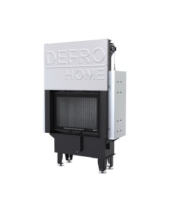 DEFRO HOME INTRA S G SLIM židinys su juoda pakura