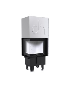 DEFRO HOME INTRA XS BL MINI G židinys su balta pakura