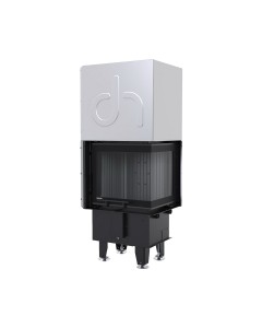DEFRO HOME INTRA XS BP MINI G židinys su juoda pakura