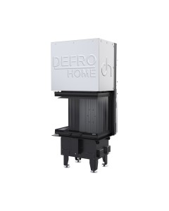 DEFRO HOME INTRA XS C G tripusis židinys su juoda pakura