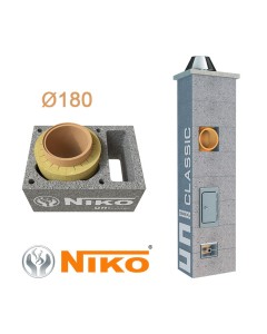 Kaminai su ventiliacija NIKO UNI CLASSIC180