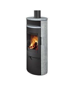 ROMOTOP LUGO N 02 krosnelė su serpentino akmens apdaila