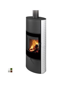 ROMOTOP OVALIS G H 11 krosnelė su keramika 90002