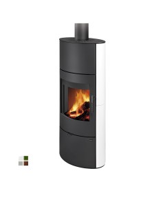 ROMOTOP OVALIS H 10 krosnelė su keramika 90002