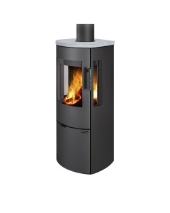 ROMOTOP SEIDO 3S 20 krosnelė su serpentino akmens apdaila