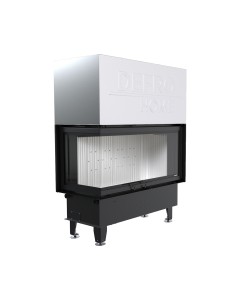 DEFRO HOME INTRA L BL G židinys su balta pakura
