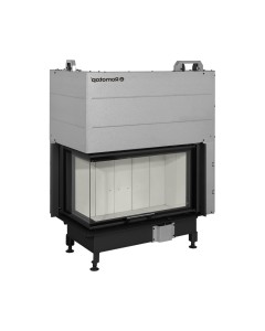ROMOTOP HEAT L 3G L 81.51.40.24 kampinė židinio kapsulė su pilka pakura