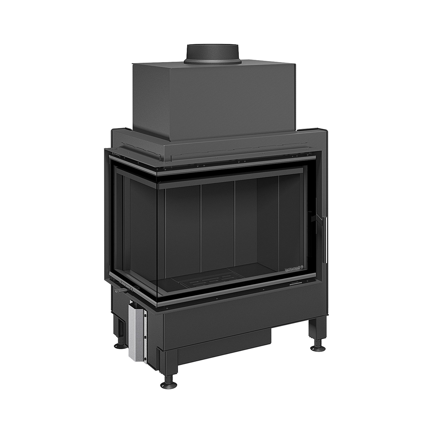ROMOTOP HEAT L 4G S 65.51.40.26 židinio kapsulė su juoda pakura