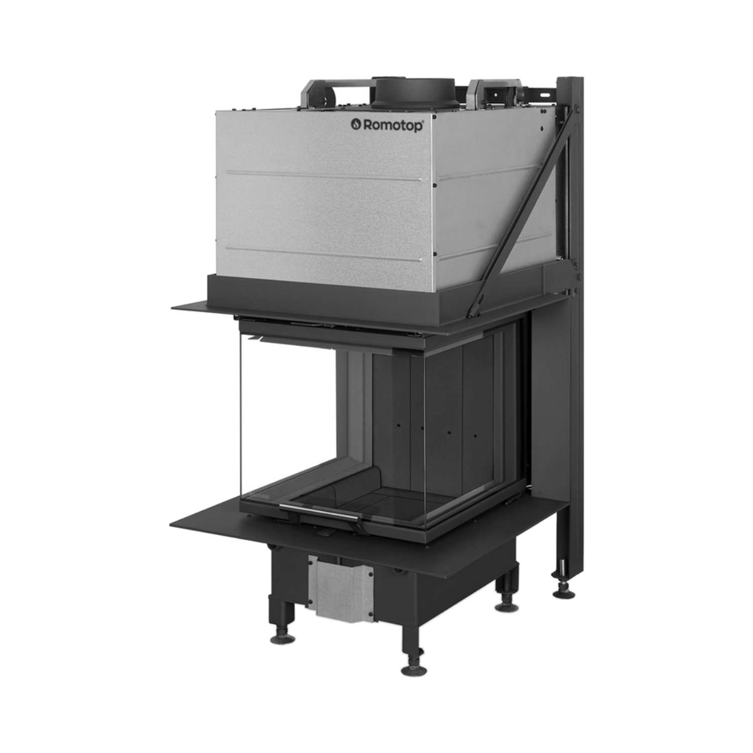 ROMOTOP HEAT U 3G L 50.52.50.26 K1 židinio kapsulė su juoda pakura