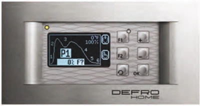 DEFRO HOME pristatomas RT-08OM Grafik valdiklis su grafiniu ekranu