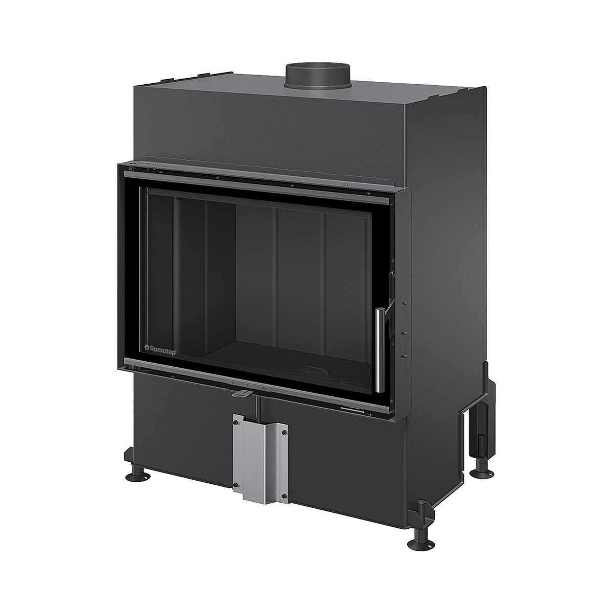 Parduodamas ROMOTOP HEAT 4G 70.50.06 variantas su juoda pakura.