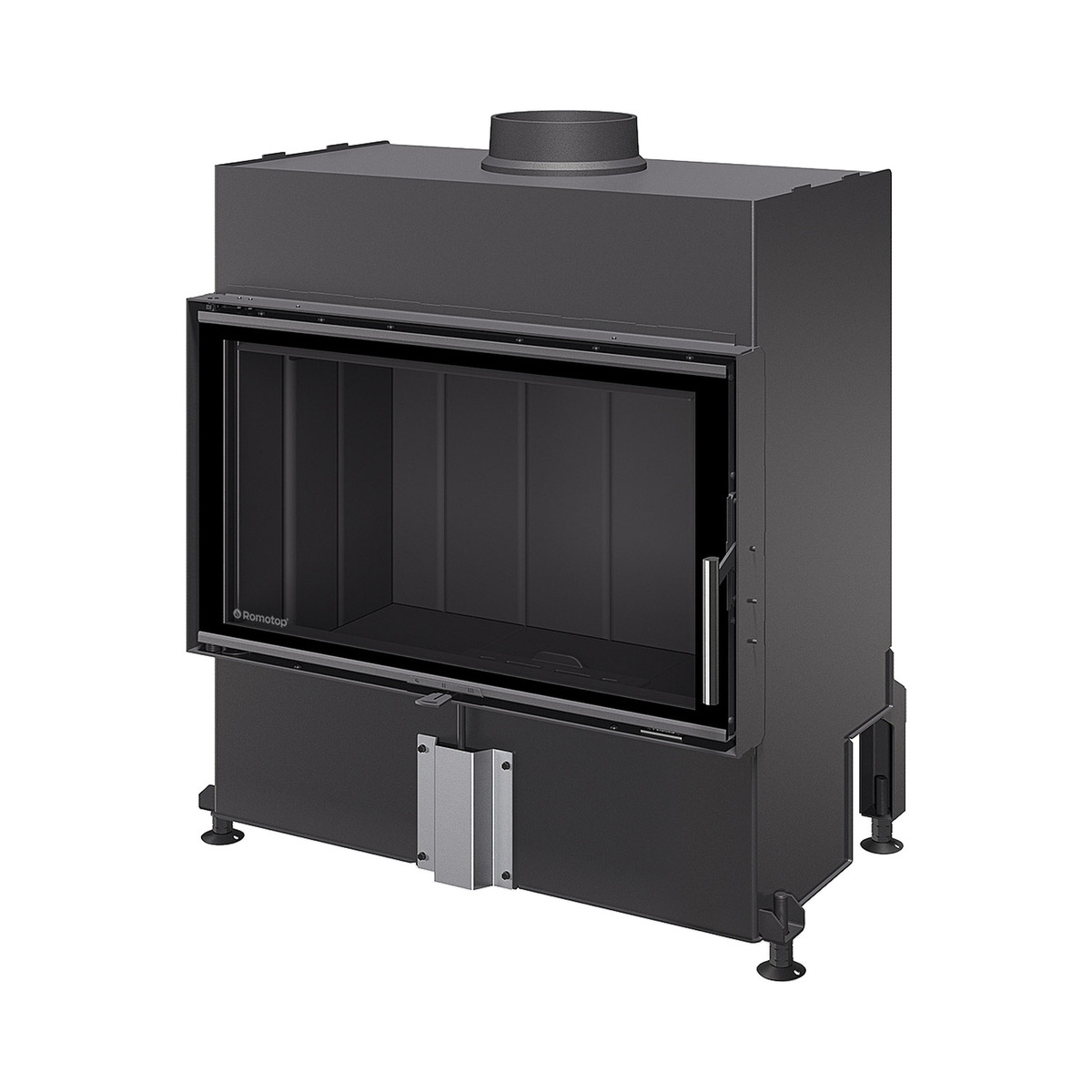 Parduodamas ROMOTOP HEAT 4G 80.50.06 variantas su juoda pakura.
