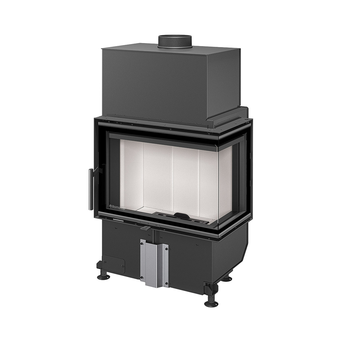 ROMOTOP HEAT R 4G S 60.44.33.24 – dešinysis alternatyvus variantas su pilka pakura.