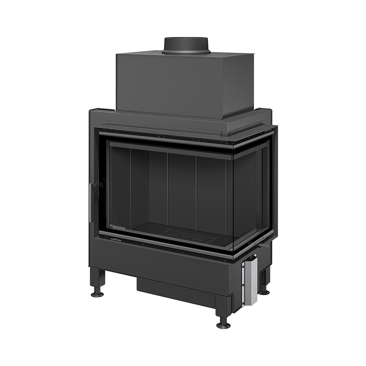 ROMOTOP HEAT R 4G S 65.51.40.26 su juoda pakura – dešinysis variantas