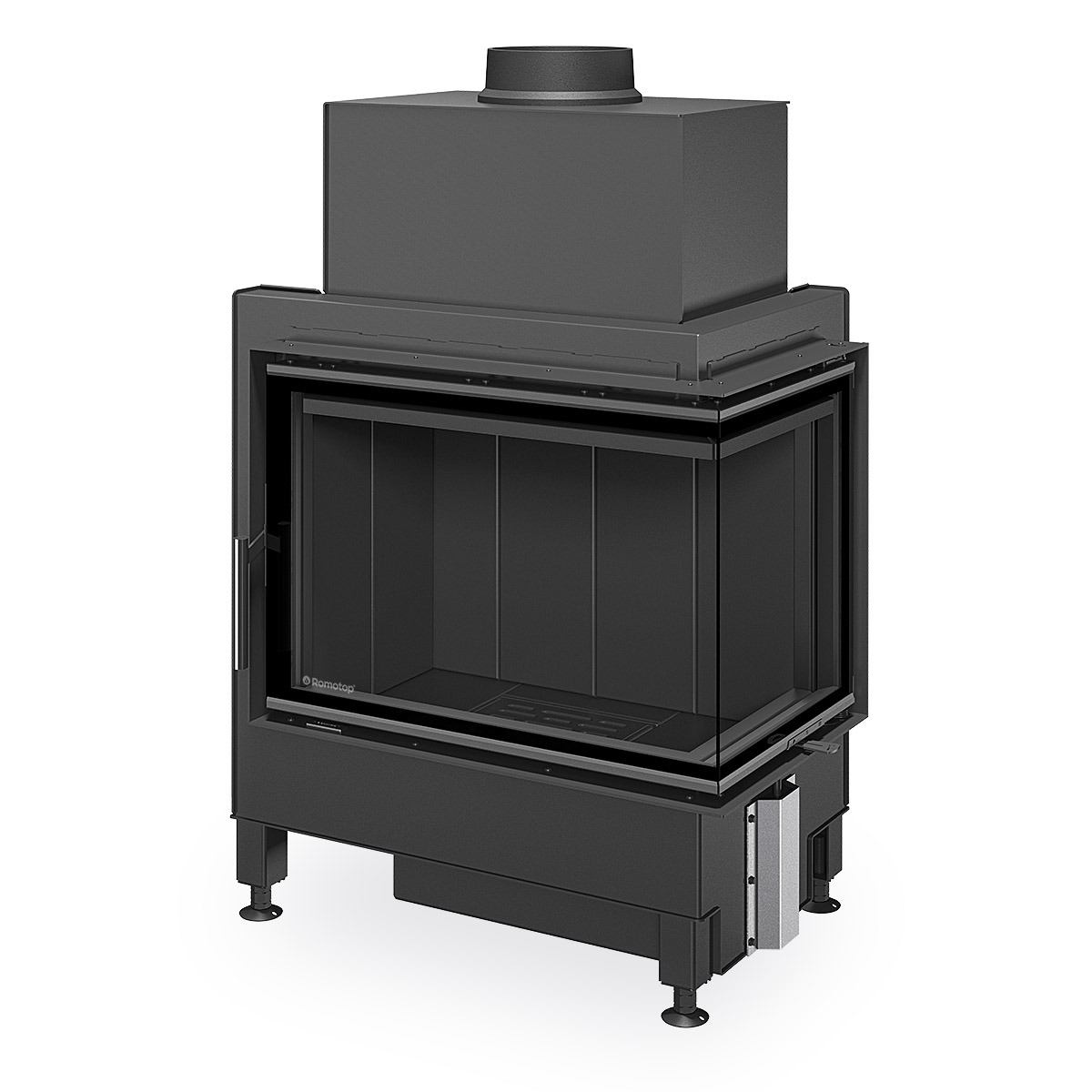 ROMOTOP HEAT R 4G S 65.51.40.26 – tos pačios dešiniosios pusės atskiras variantas su juoda pakura.