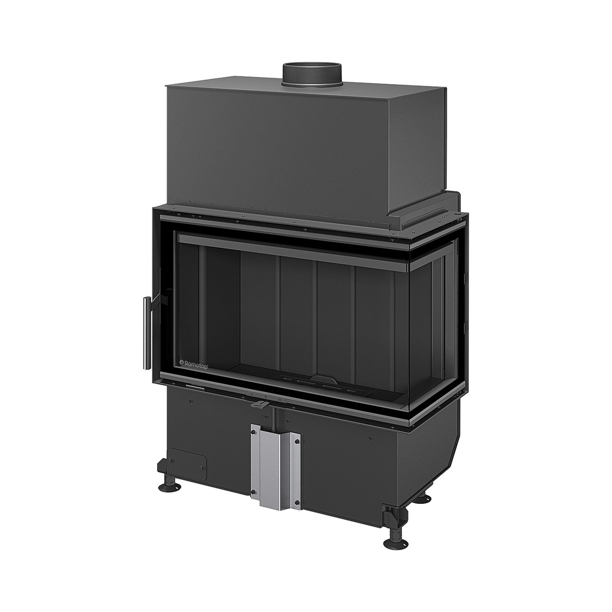 ROMOTOP HEAT R 4G S 70.44.33.26 – alternatyvus dešinysis variantas su juoda pakura.